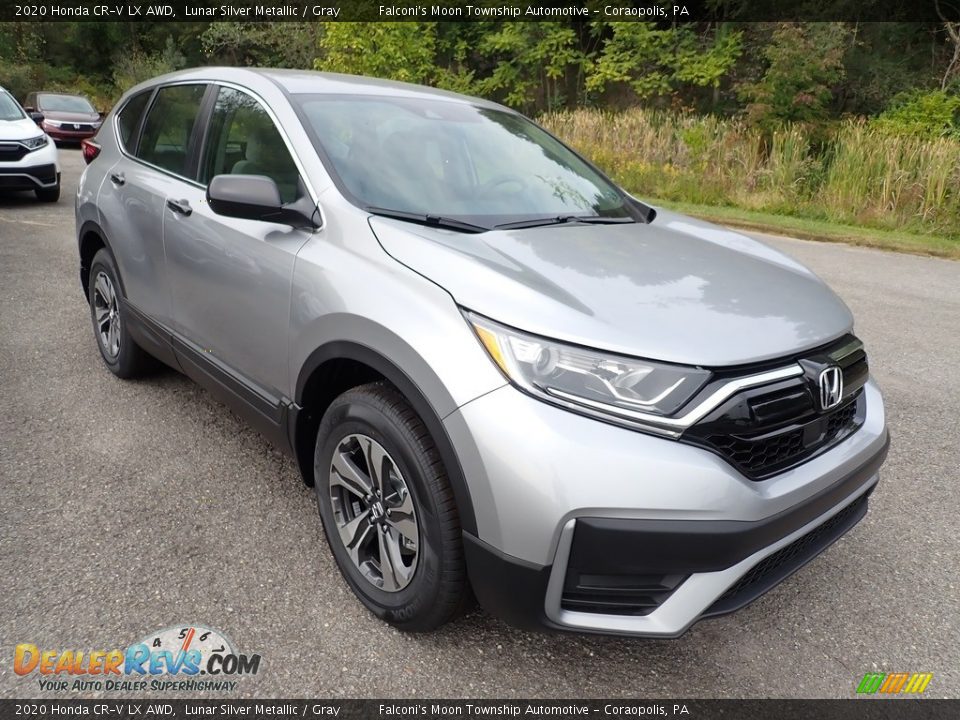 2020 Honda CR-V LX AWD Lunar Silver Metallic / Gray Photo #7