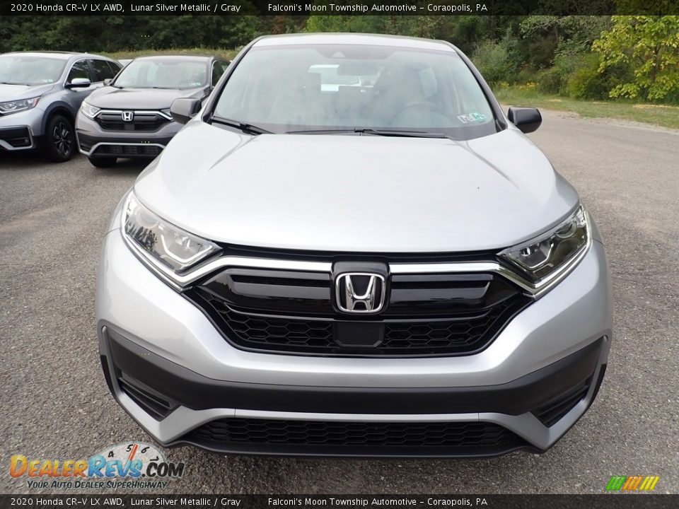 2020 Honda CR-V LX AWD Lunar Silver Metallic / Gray Photo #8