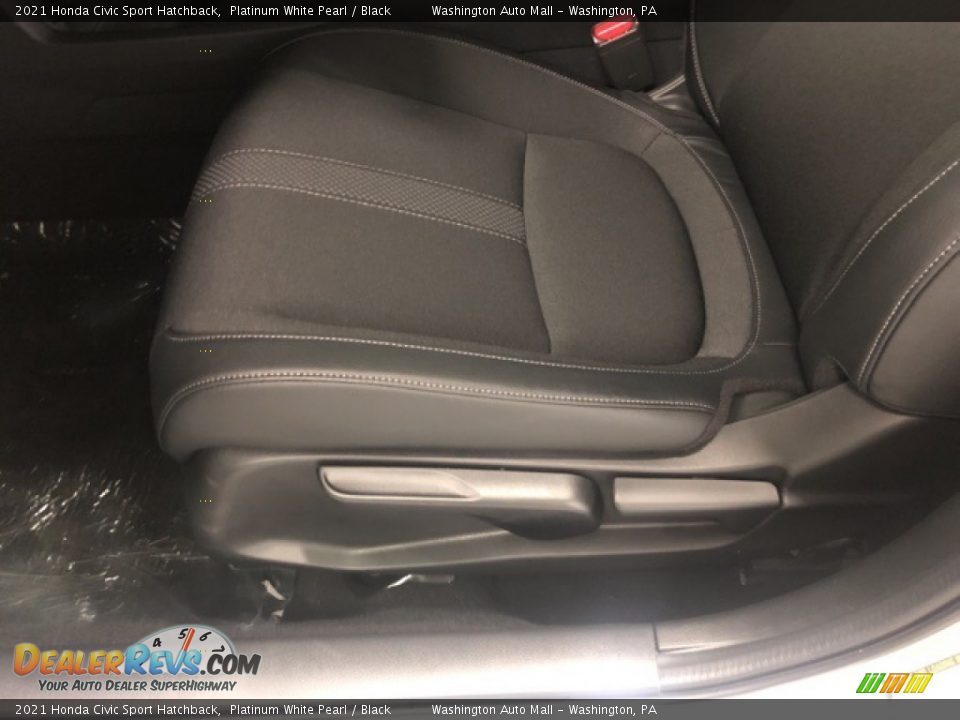 Front Seat of 2021 Honda Civic Sport Hatchback Photo #9