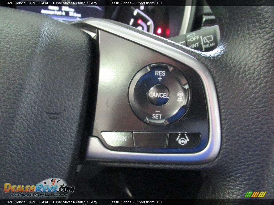 2020 Honda CR-V EX AWD Lunar Silver Metallic / Gray Photo #33