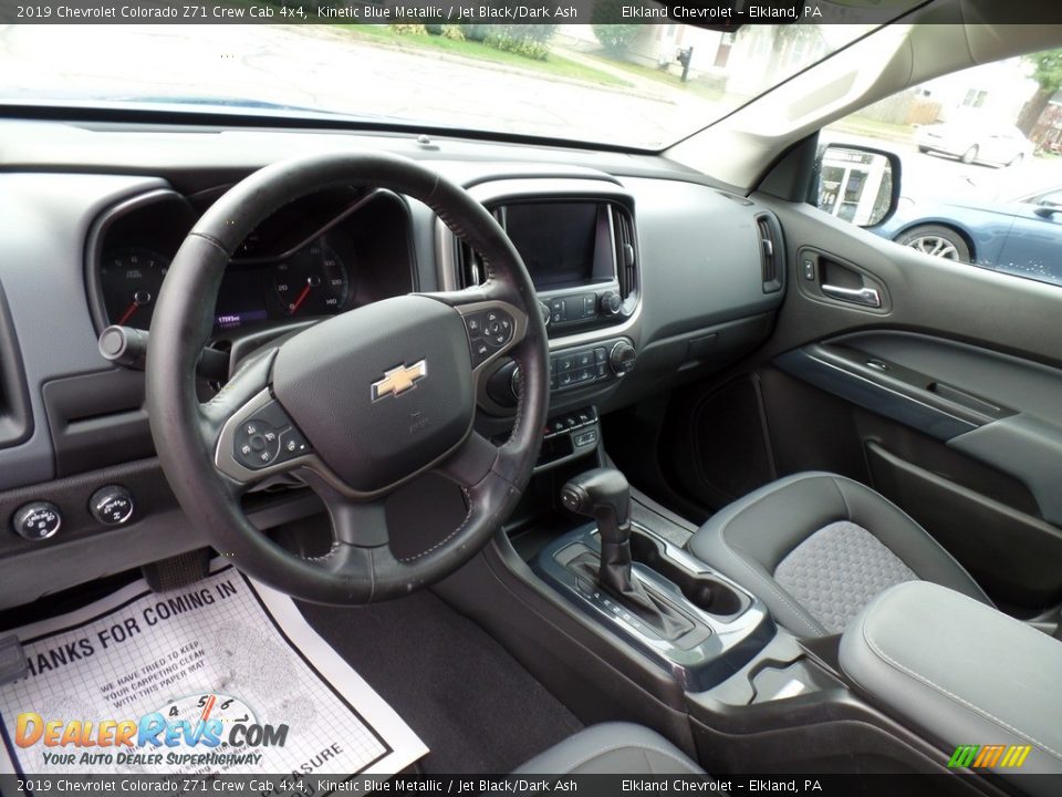 2019 Chevrolet Colorado Z71 Crew Cab 4x4 Kinetic Blue Metallic / Jet Black/Dark Ash Photo #20