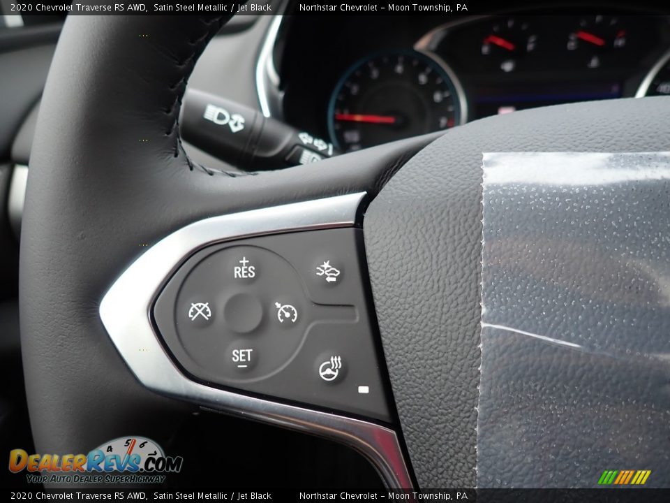2020 Chevrolet Traverse RS AWD Satin Steel Metallic / Jet Black Photo #20