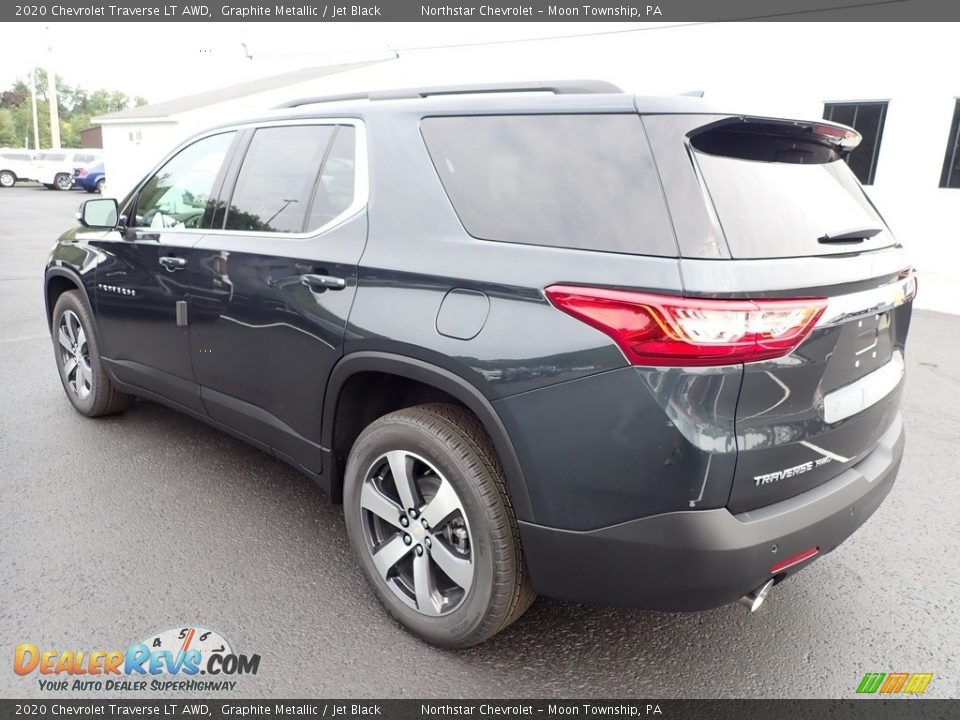 2020 Chevrolet Traverse LT AWD Graphite Metallic / Jet Black Photo #4
