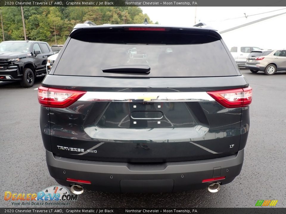 2020 Chevrolet Traverse LT AWD Graphite Metallic / Jet Black Photo #5