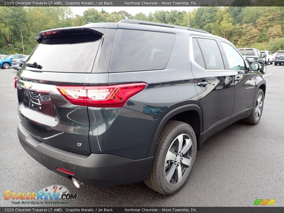 2020 Chevrolet Traverse LT AWD Graphite Metallic / Jet Black Photo #6