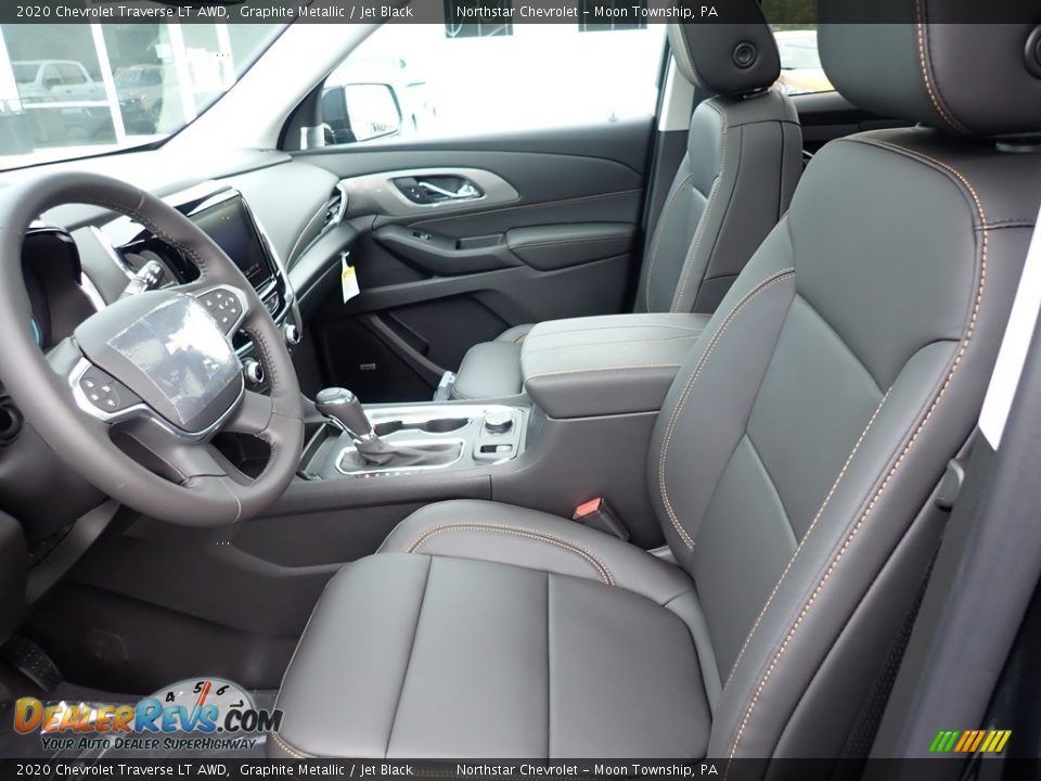 2020 Chevrolet Traverse LT AWD Graphite Metallic / Jet Black Photo #14