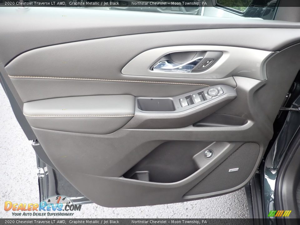 2020 Chevrolet Traverse LT AWD Graphite Metallic / Jet Black Photo #15