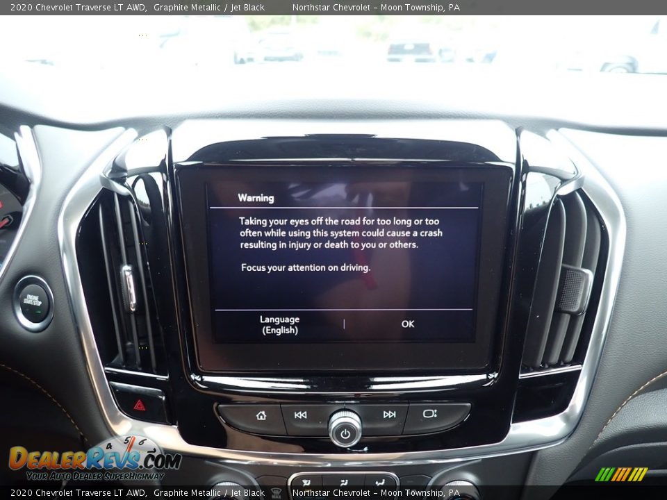 2020 Chevrolet Traverse LT AWD Graphite Metallic / Jet Black Photo #17