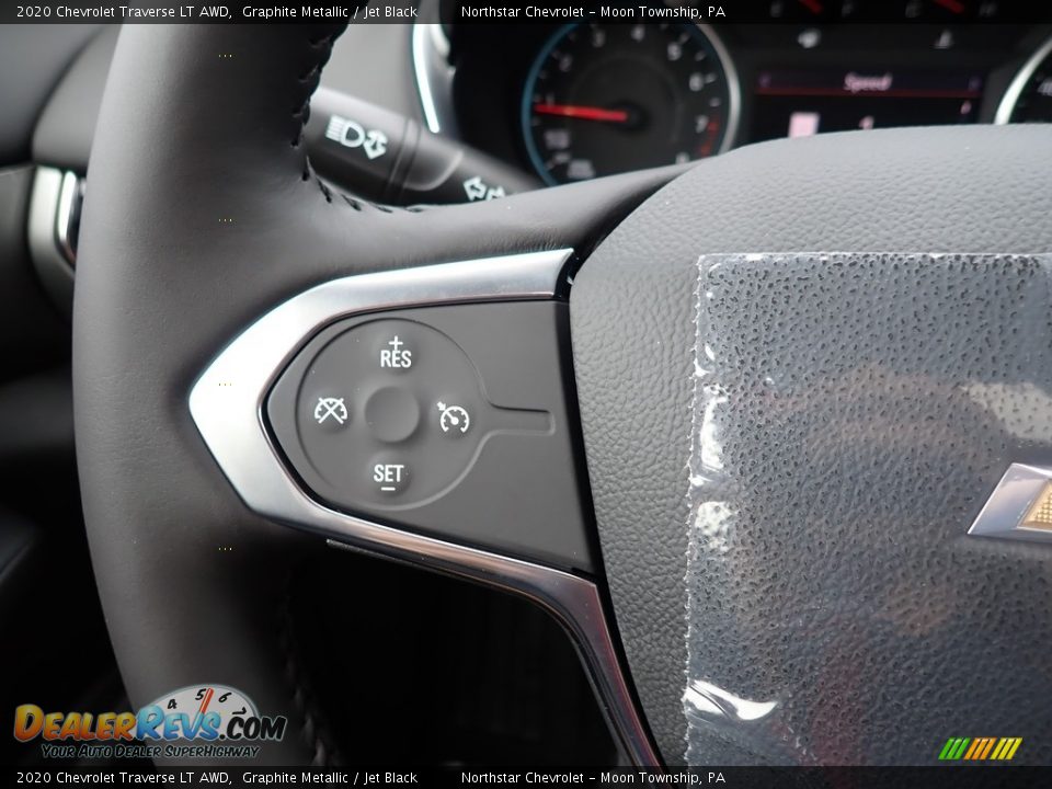 2020 Chevrolet Traverse LT AWD Graphite Metallic / Jet Black Photo #20