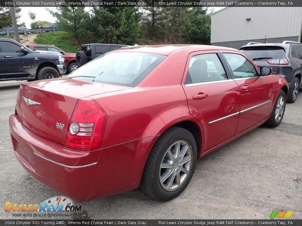 Inferno Red Crystal Pearl 2009 Chrysler 300 Touring AWD Photo #3