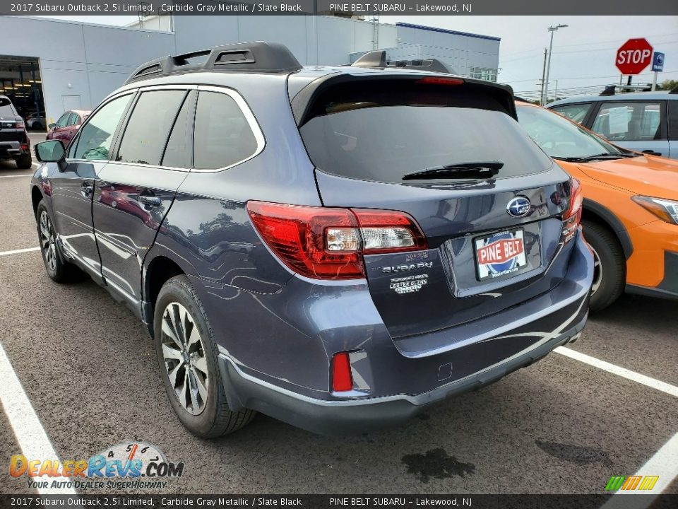 2017 Subaru Outback 2.5i Limited Carbide Gray Metallic / Slate Black Photo #3