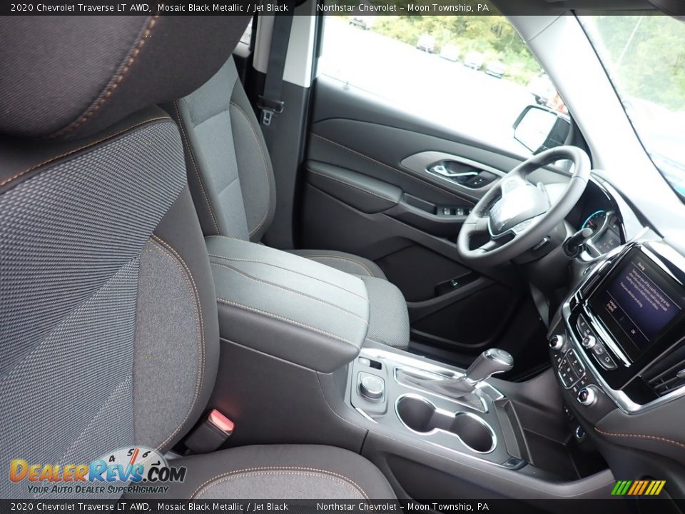 2020 Chevrolet Traverse LT AWD Mosaic Black Metallic / Jet Black Photo #10