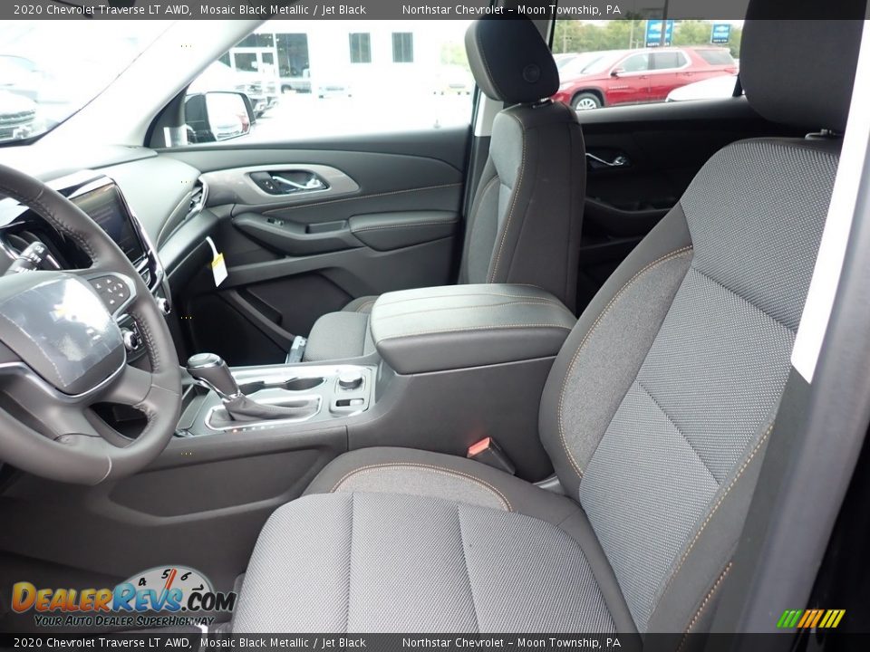 2020 Chevrolet Traverse LT AWD Mosaic Black Metallic / Jet Black Photo #13