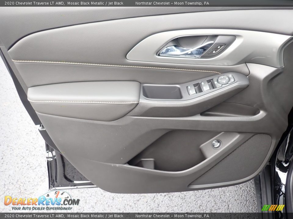 2020 Chevrolet Traverse LT AWD Mosaic Black Metallic / Jet Black Photo #14