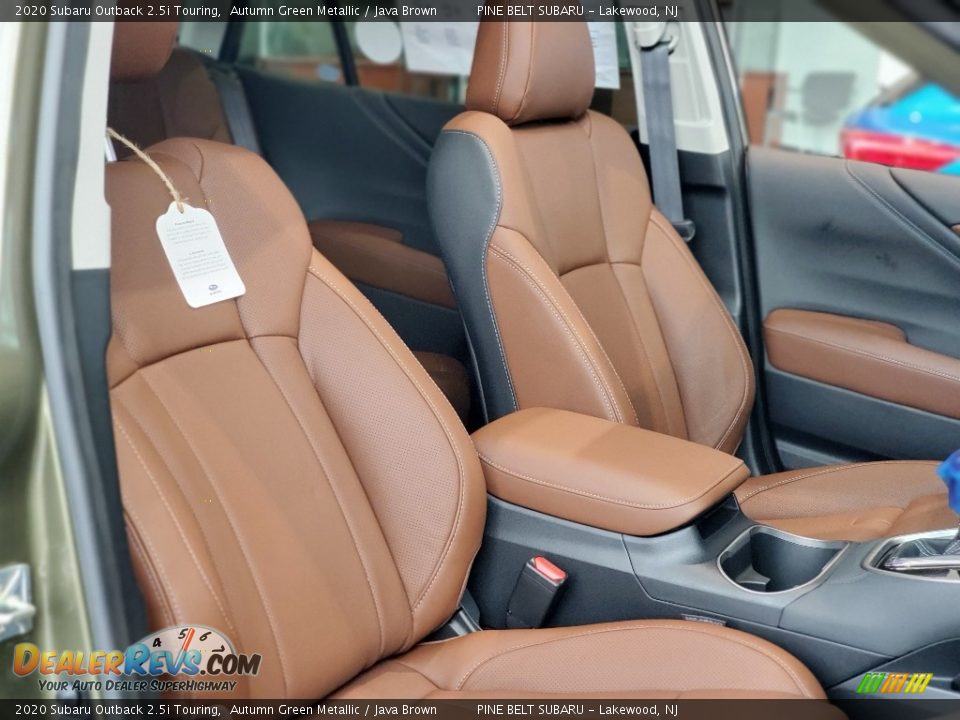 Front Seat of 2020 Subaru Outback 2.5i Touring Photo #4