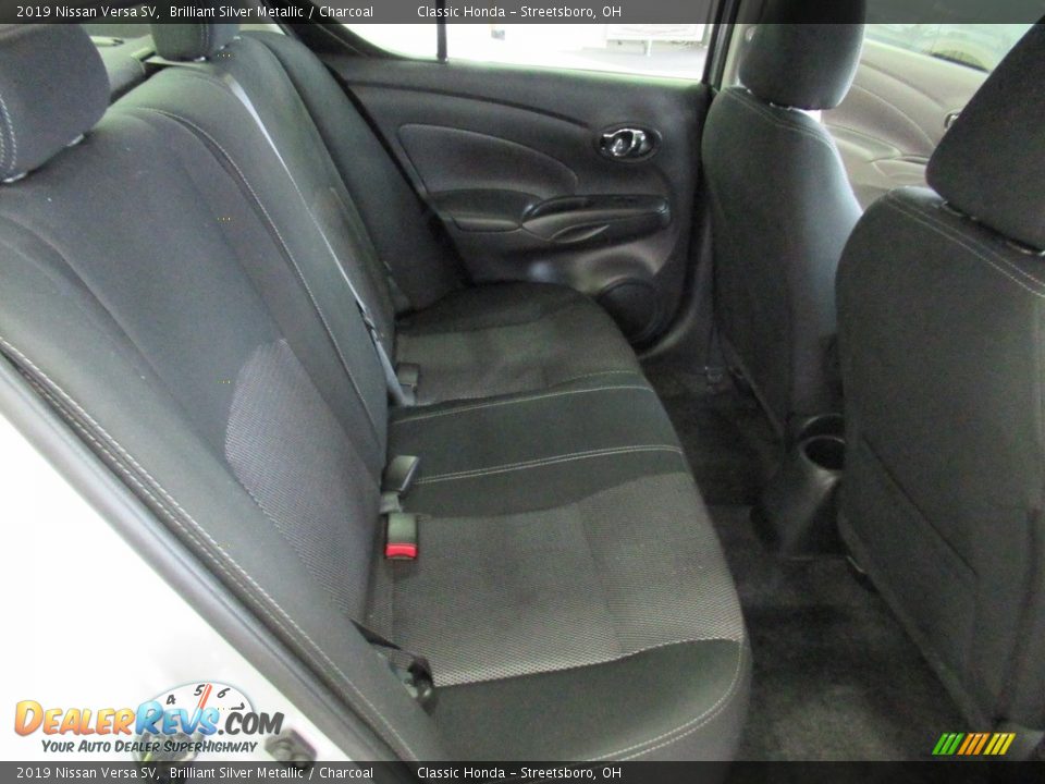 2019 Nissan Versa SV Brilliant Silver Metallic / Charcoal Photo #19