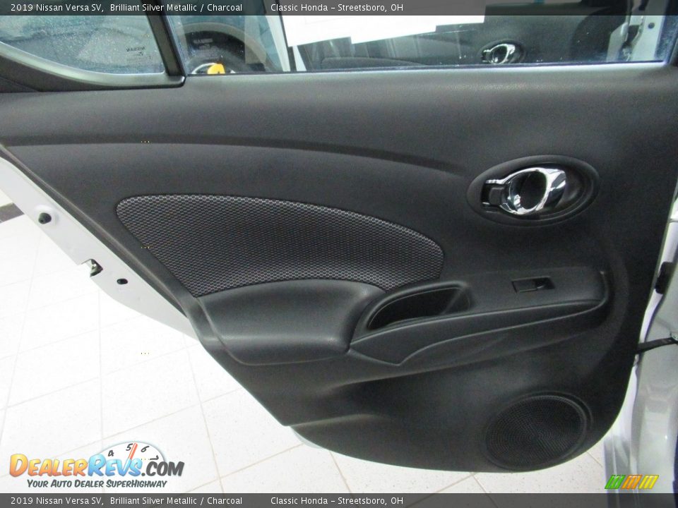 2019 Nissan Versa SV Brilliant Silver Metallic / Charcoal Photo #22
