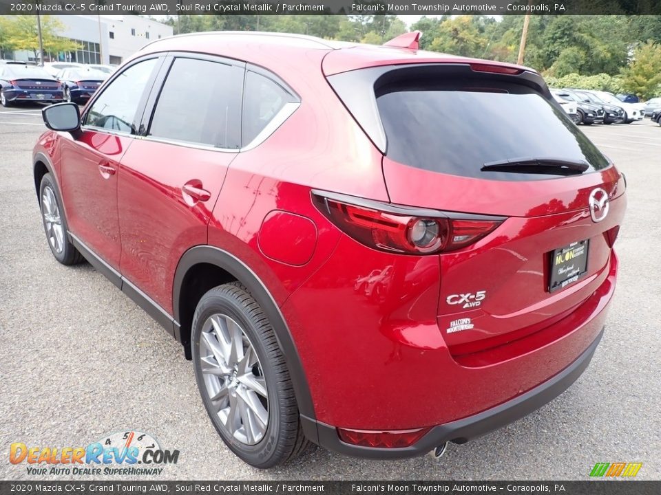 2020 Mazda CX-5 Grand Touring AWD Soul Red Crystal Metallic / Parchment Photo #6