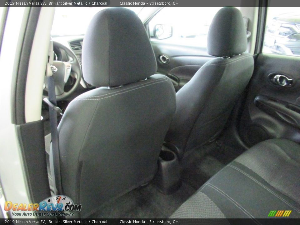 2019 Nissan Versa SV Brilliant Silver Metallic / Charcoal Photo #23