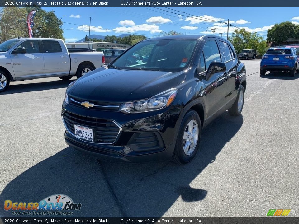 2020 Chevrolet Trax LS Mosaic Black Metallic / Jet Black Photo #2