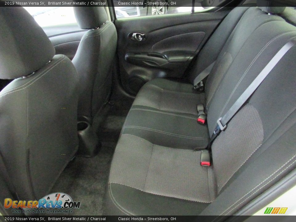 2019 Nissan Versa SV Brilliant Silver Metallic / Charcoal Photo #24