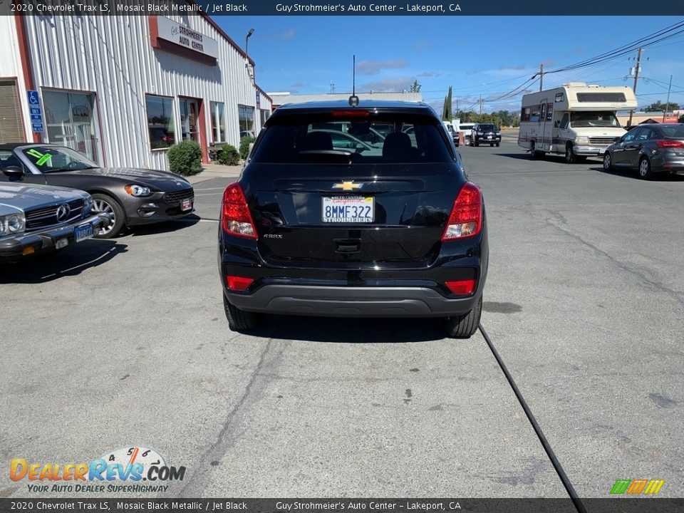 2020 Chevrolet Trax LS Mosaic Black Metallic / Jet Black Photo #6