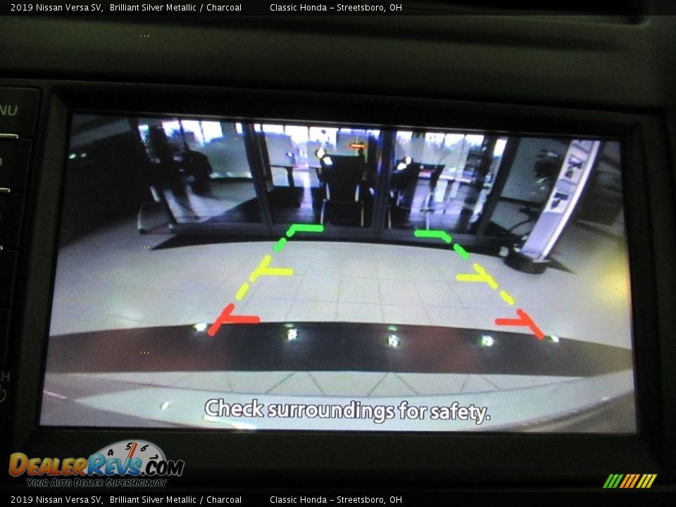 2019 Nissan Versa SV Brilliant Silver Metallic / Charcoal Photo #36