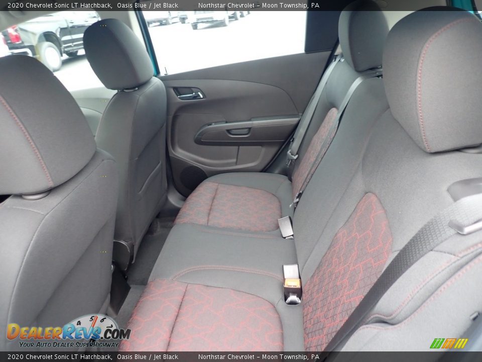 Rear Seat of 2020 Chevrolet Sonic LT Hatchback Photo #12