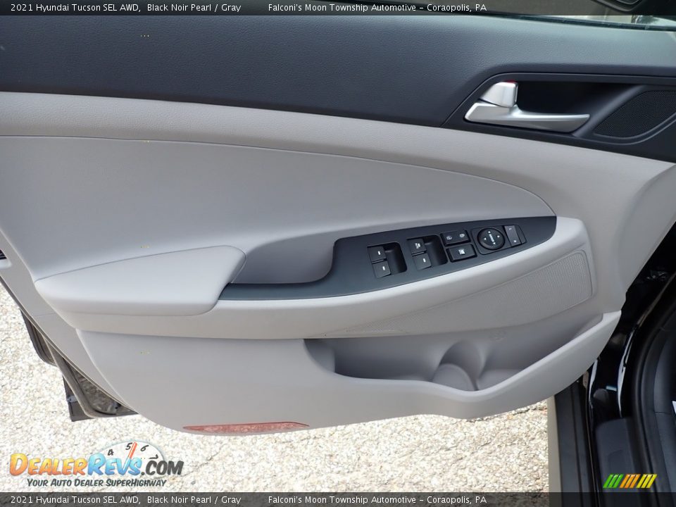 2021 Hyundai Tucson SEL AWD Black Noir Pearl / Gray Photo #11