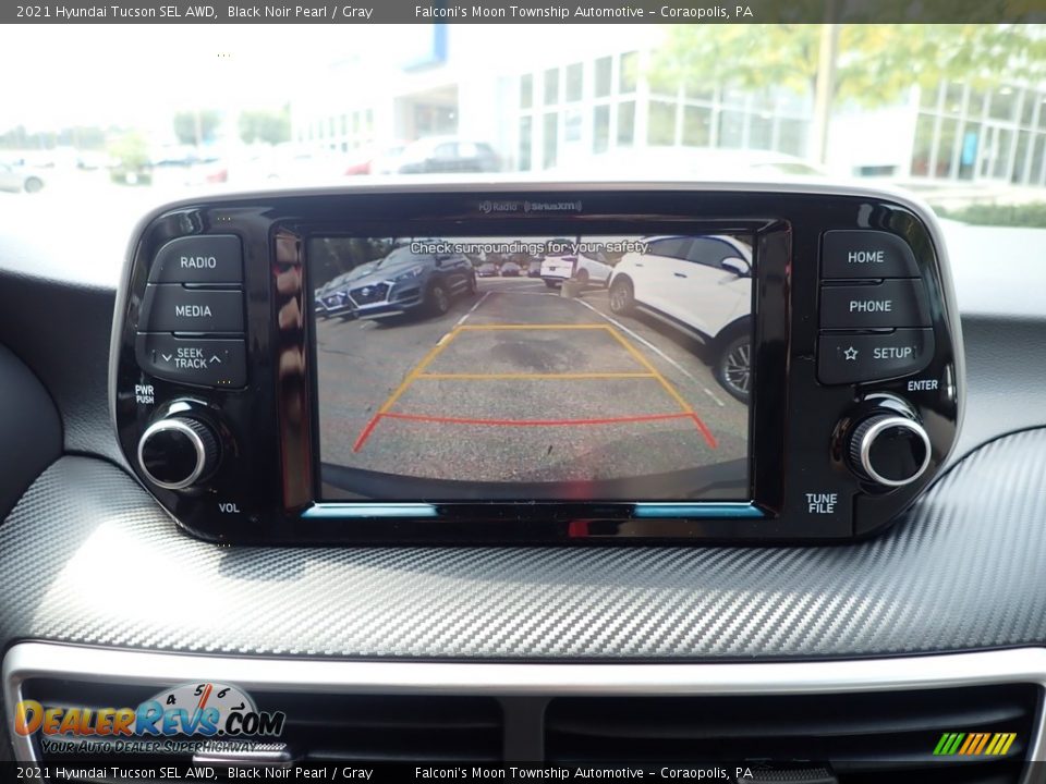 2021 Hyundai Tucson SEL AWD Black Noir Pearl / Gray Photo #14