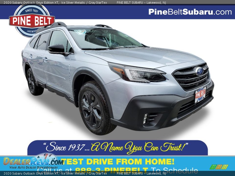2020 Subaru Outback Onyx Edition XT Ice Silver Metallic / Gray StarTex Photo #1
