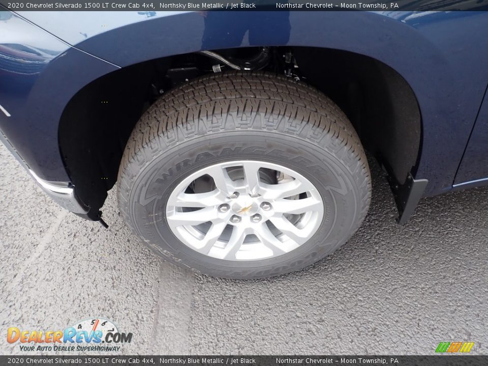 2020 Chevrolet Silverado 1500 LT Crew Cab 4x4 Northsky Blue Metallic / Jet Black Photo #2