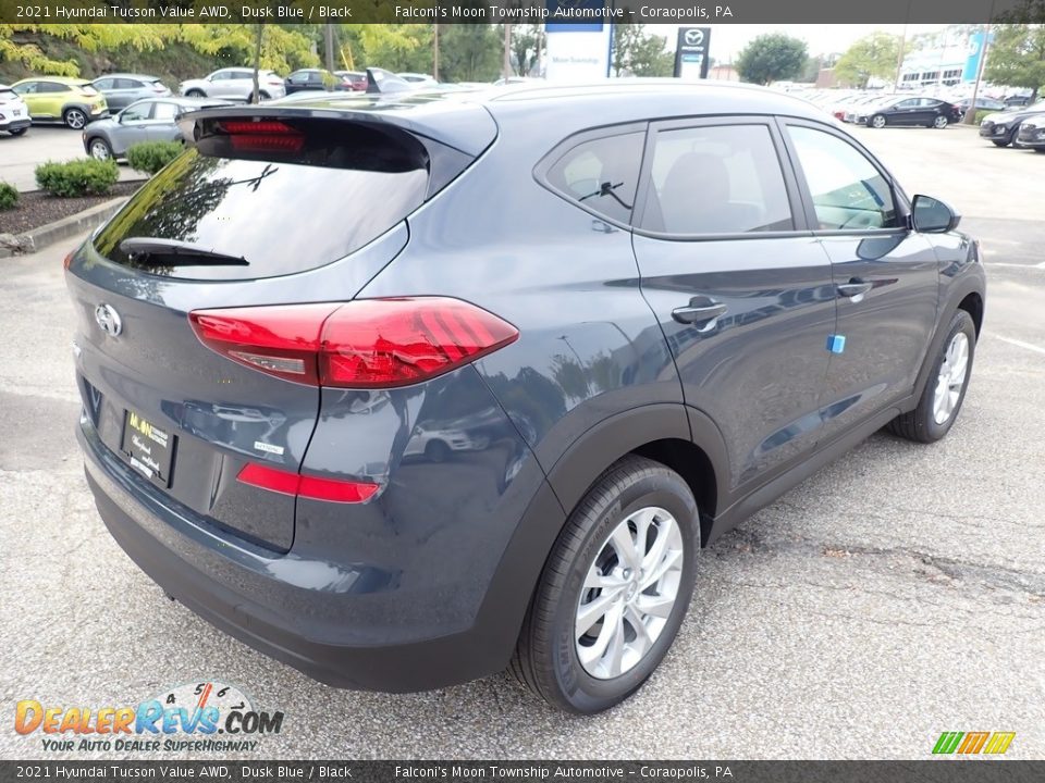 2021 Hyundai Tucson Value AWD Dusk Blue / Black Photo #2