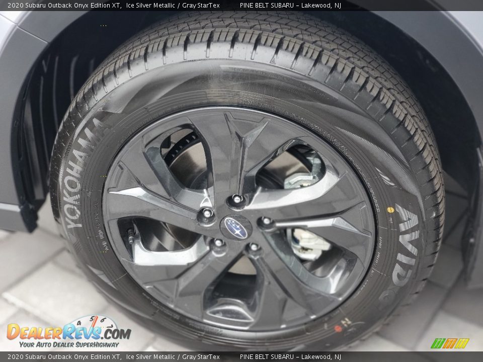 2020 Subaru Outback Onyx Edition XT Ice Silver Metallic / Gray StarTex Photo #4