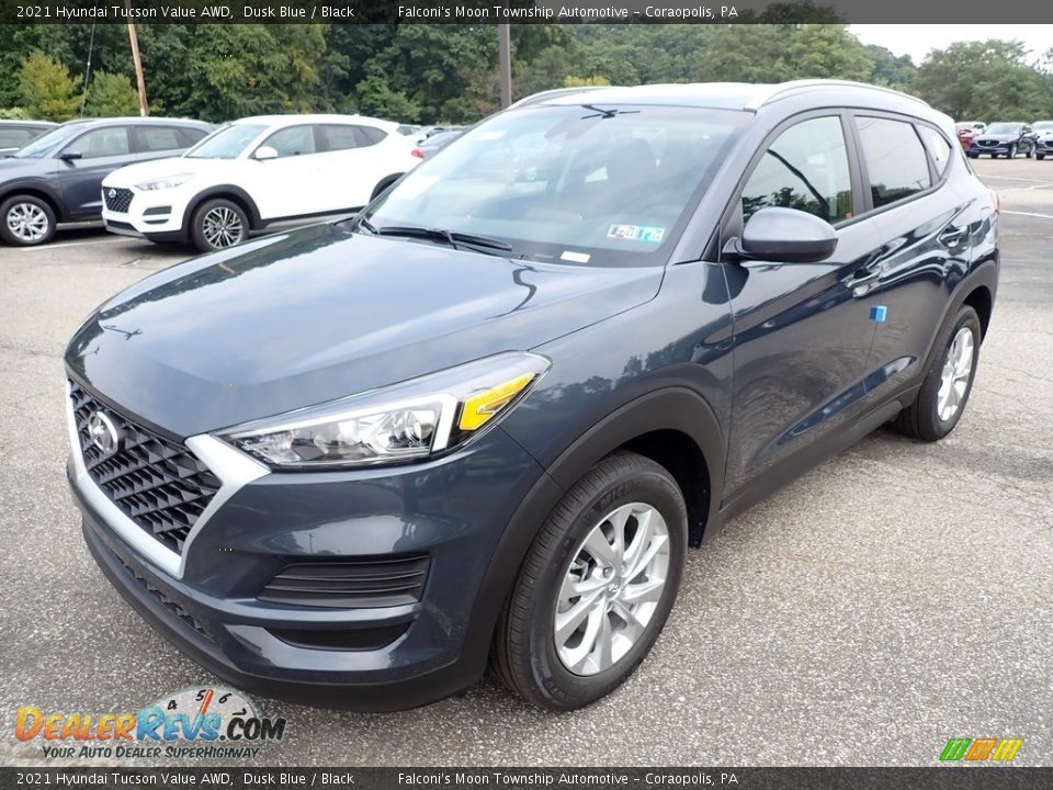 2021 Hyundai Tucson Value AWD Dusk Blue / Black Photo #5