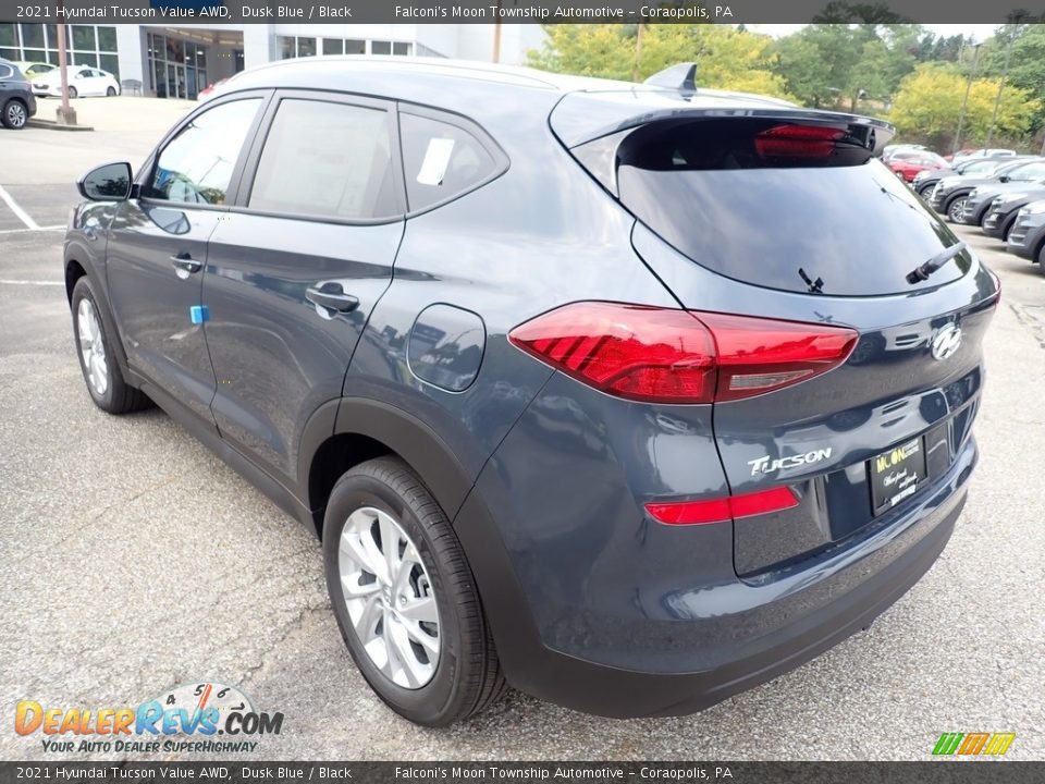 2021 Hyundai Tucson Value AWD Dusk Blue / Black Photo #6