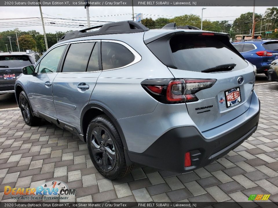 2020 Subaru Outback Onyx Edition XT Ice Silver Metallic / Gray StarTex Photo #6