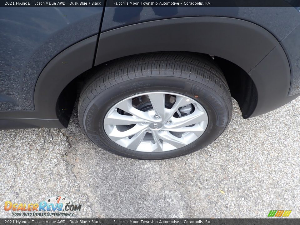 2021 Hyundai Tucson Value AWD Dusk Blue / Black Photo #7