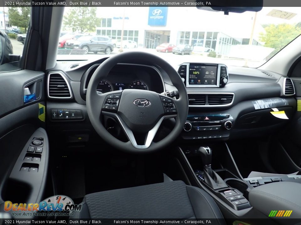 2021 Hyundai Tucson Value AWD Dusk Blue / Black Photo #9