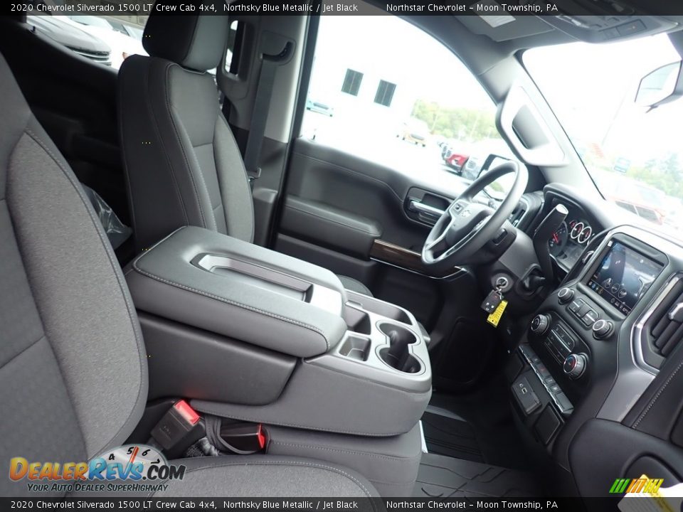 2020 Chevrolet Silverado 1500 LT Crew Cab 4x4 Northsky Blue Metallic / Jet Black Photo #10