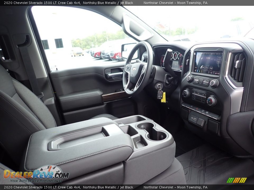 2020 Chevrolet Silverado 1500 LT Crew Cab 4x4 Northsky Blue Metallic / Jet Black Photo #11