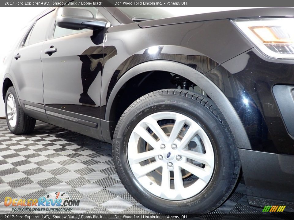 2017 Ford Explorer 4WD Shadow Black / Ebony Black Photo #3