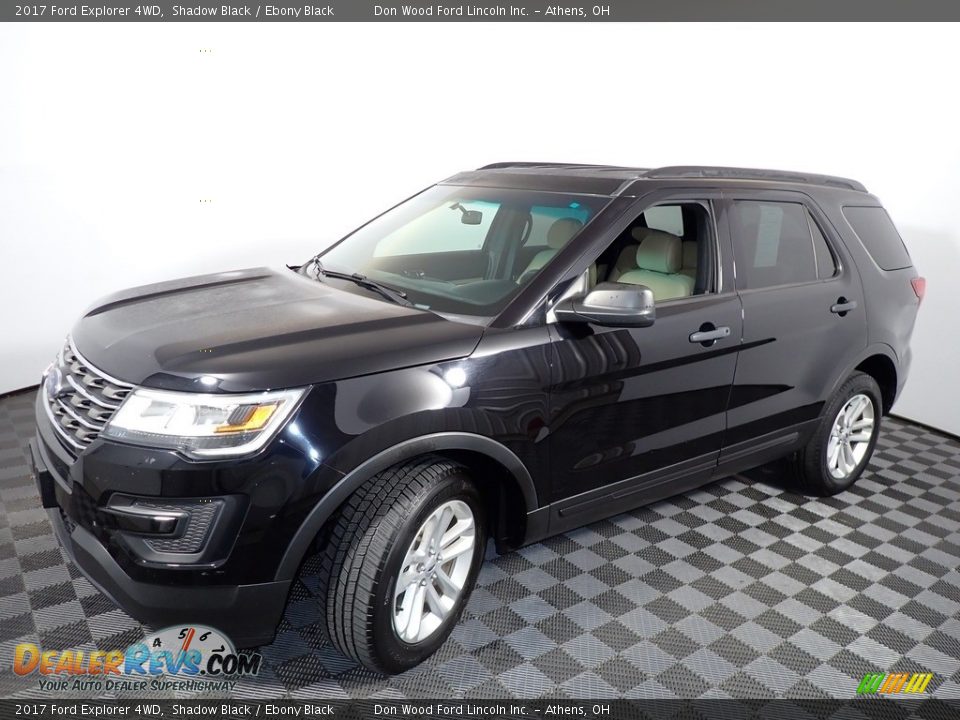 2017 Ford Explorer 4WD Shadow Black / Ebony Black Photo #7