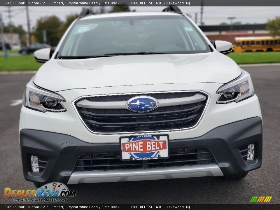 2020 Subaru Outback 2.5i Limited Crystal White Pearl / Slate Black Photo #3