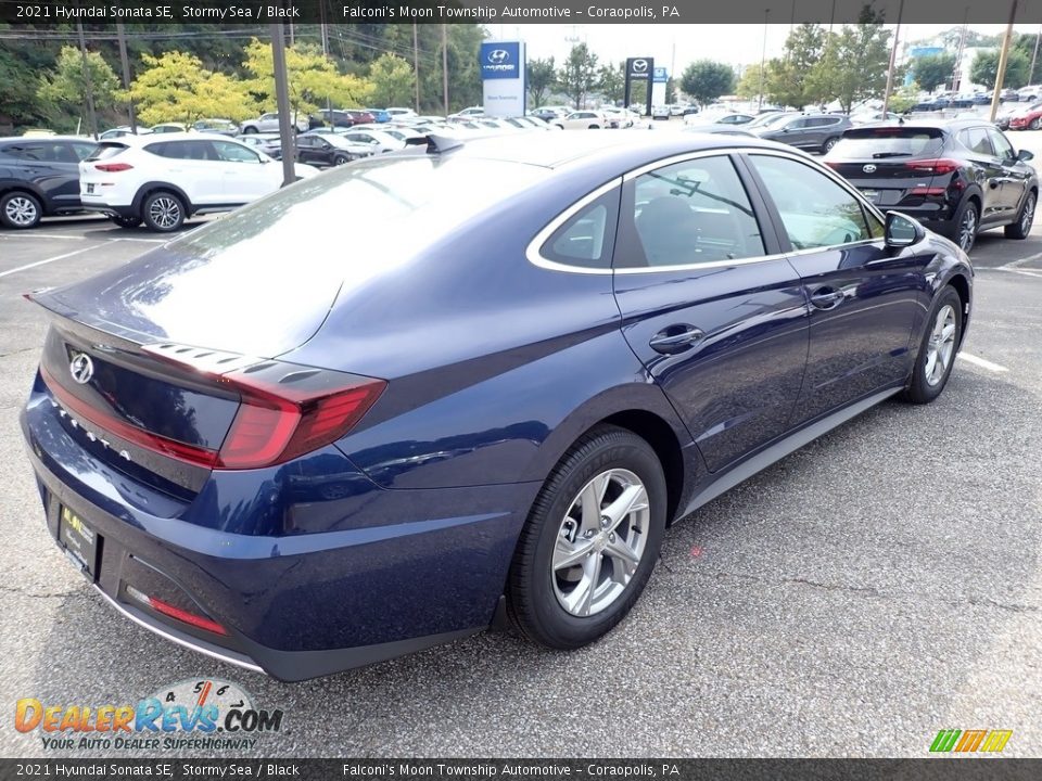 2021 Hyundai Sonata SE Stormy Sea / Black Photo #2