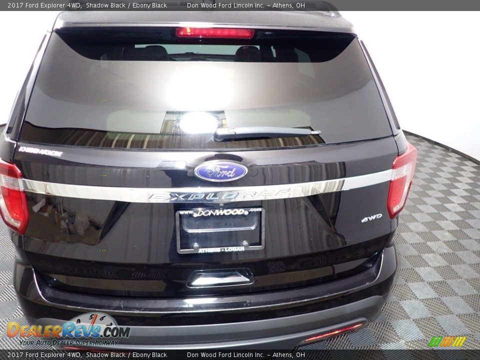 2017 Ford Explorer 4WD Shadow Black / Ebony Black Photo #11