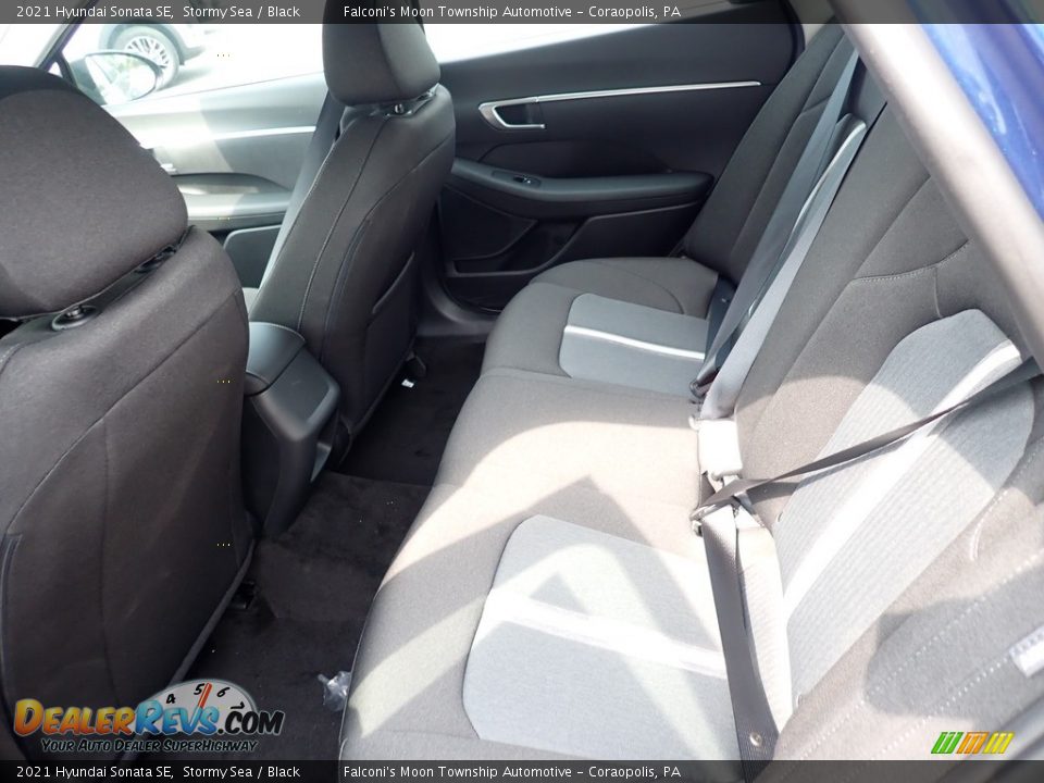 Rear Seat of 2021 Hyundai Sonata SE Photo #8