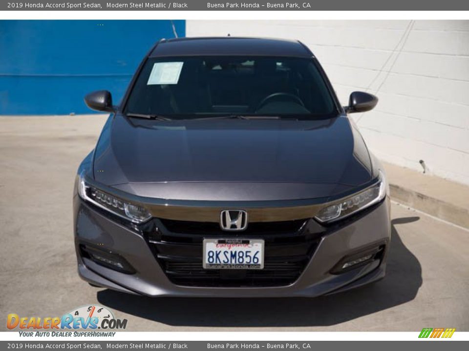 2019 Honda Accord Sport Sedan Modern Steel Metallic / Black Photo #7