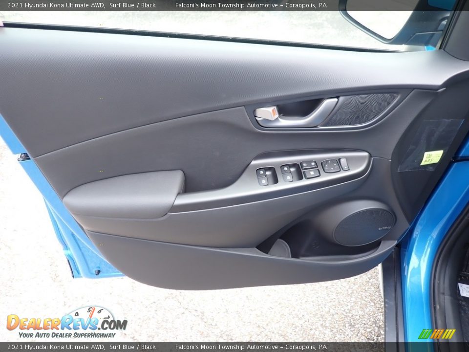 Door Panel of 2021 Hyundai Kona Ultimate AWD Photo #10