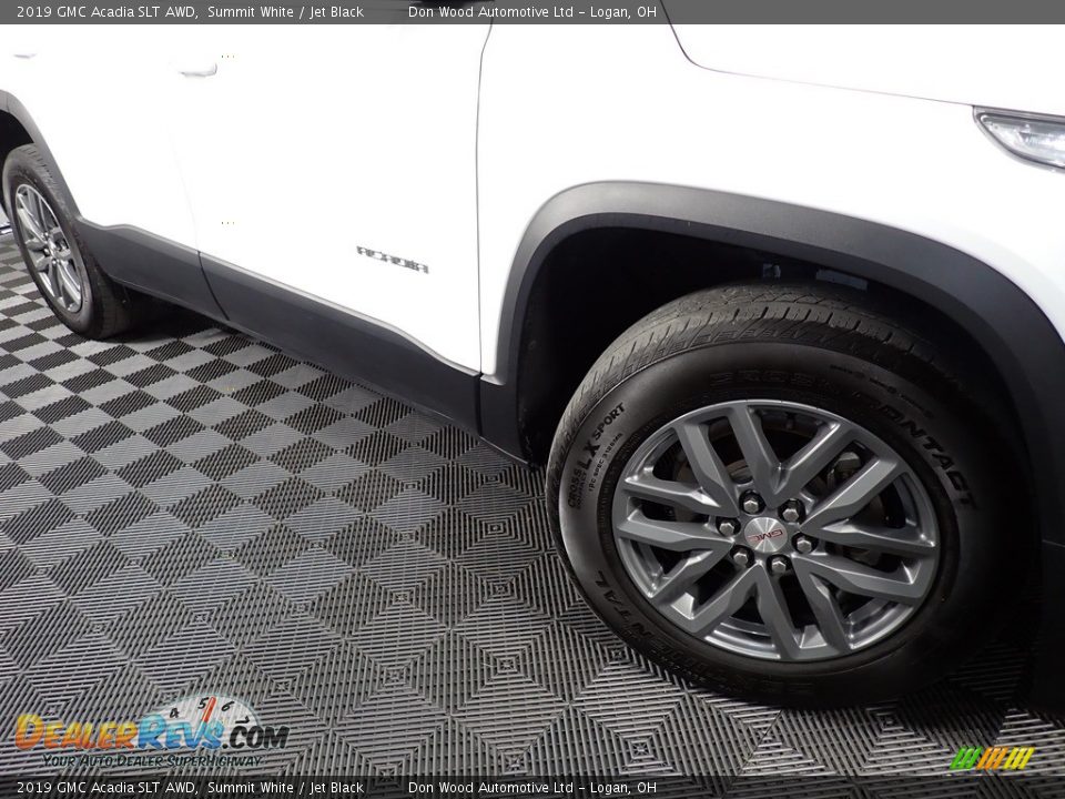 2019 GMC Acadia SLT AWD Summit White / Jet Black Photo #4